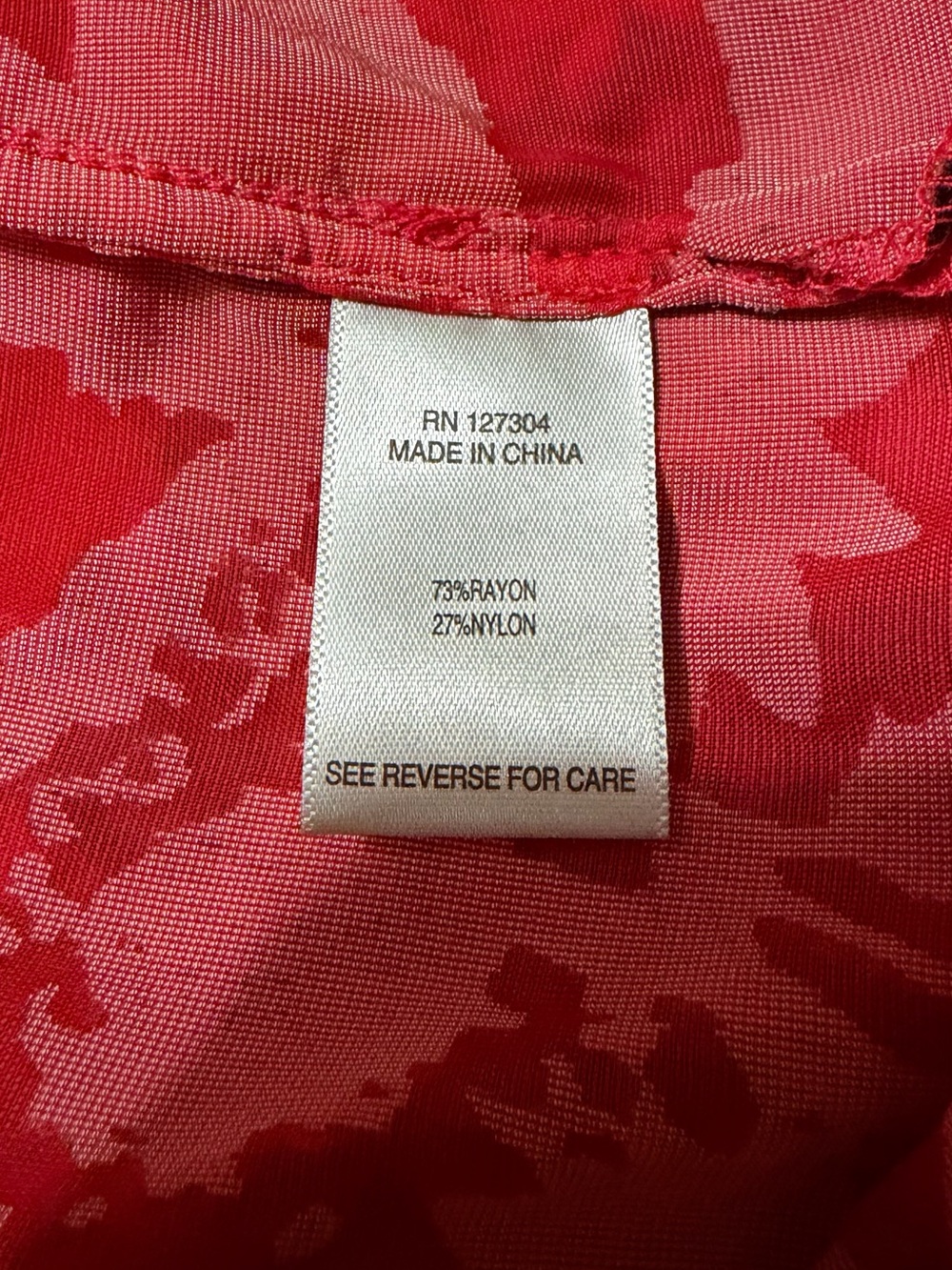 NWT John Mark Magic Moments Plus 1X Red Floral Burnout Velvet Button Blouse Boho - Picture 11 of 13